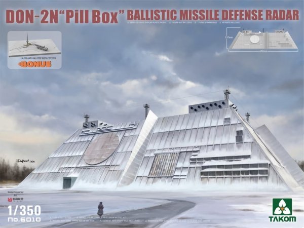 Takom 6010 DON-2N &quot;Pill Box&quot; Ballistic Missile Defence Radar 1/350