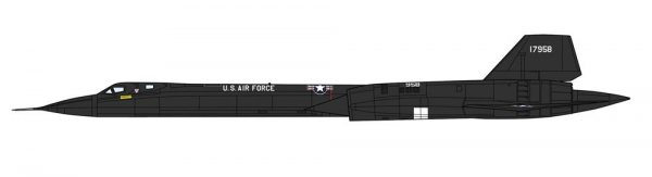 Hasegawa 02425 SR-71 Blackbird (A Version) 'Absolute World Speed Record' 1/72