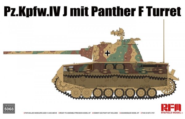 RFM-5068 Pz.Kpfw.IV J mit Panther F Turret