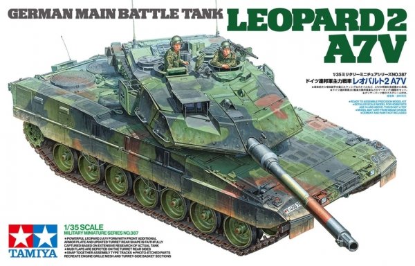 Tamiya 35387 1/35 German Main Battle Tank Leopard 2 A7V