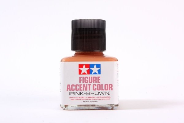 Tamiya 87201 Figure Accent Color Pink-Brown