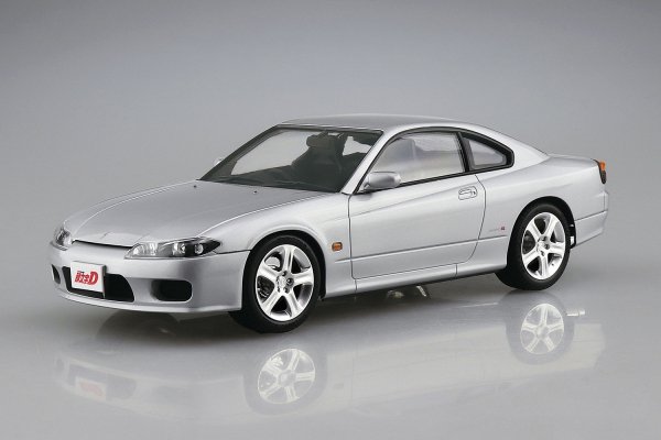 Aoshima 06611 1/24 Initial D#18 The Two Guys From Tokyo S15 SILVIA