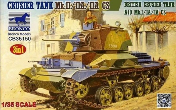 Bronco CB35150 Cruiser Tank Mk.II/IIA/IIA CS(3-1)
