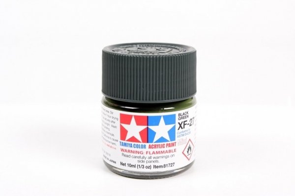 Tamiya 81727 Acrylic Mini XF-27 Black Green 10ml