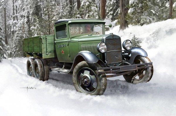 Hobby Boss 83837 Gaz-Aaa Cargo Truck 1/35