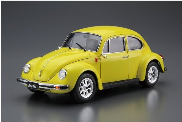 Aoshima 06130 1/24 MC#73 Volkswagen 13AD Beetle 1303S '73