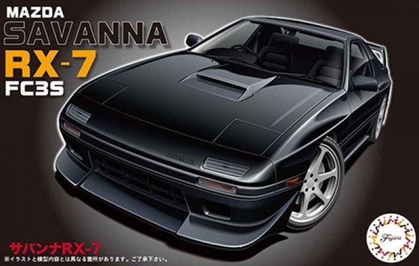 Fujimi 046792 1/24 ID-158 Mazda Savanna RX-7 (FC3S)