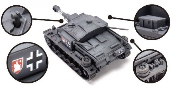 AFV Club WQT004 Sturmgeshutz III Ausf. F