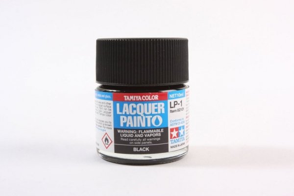 Tamiya 82101 LP-1 Black 10 ml