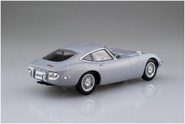Aoshima 05629 1/32 SNAP KIT#05-C Toyota 2000GT ( Thunder Silver Mettalic)