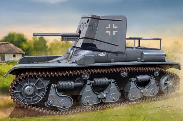 Hobby Boss 83895 3,7cm pak 35/36 Ausf Pz.Kfw.35R(f)