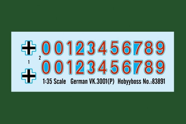 Hobby Boss 83891 German VK.3001(P)