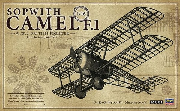 Hasegawa MU01-50031 1/16 Camel F.1