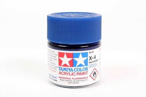 Tamiya 81004 X-4 Blue 23 ml