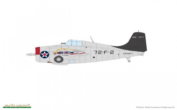 Eduard 11166 MIDWAY Dual Combo F4F-3 and F4F-4 1/48