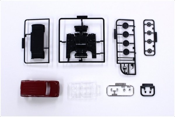 Aoshima 05414 1/32 SNAP KIT#01-A Suzuki Hustler (Phoenix Red Pearl)