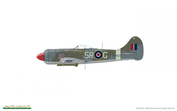 Eduard 82124 Tempest Mk.II early version Profi Pack