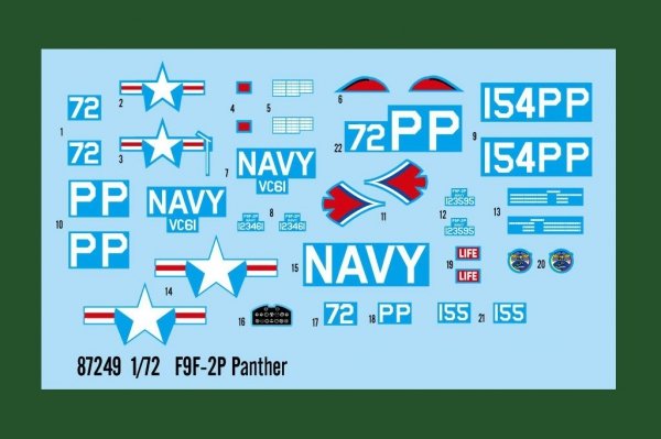 Hobby Boss 87249 1/72 F9F-2P Panther