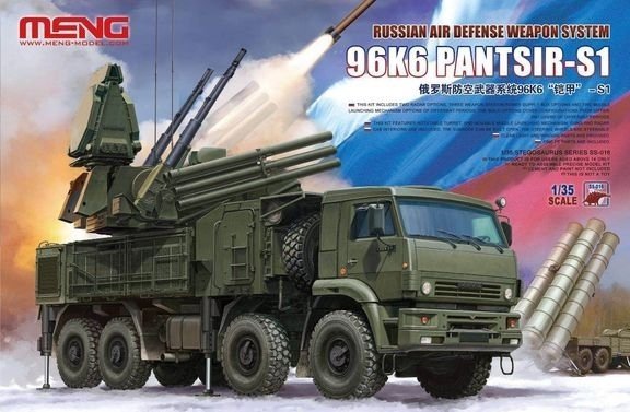 Meng SS-016 Russian Air Def. System 96K6 Pantsir
