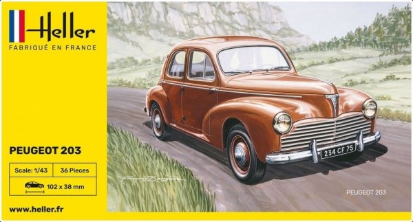 Heller 80160 Peugeot 203 1/43