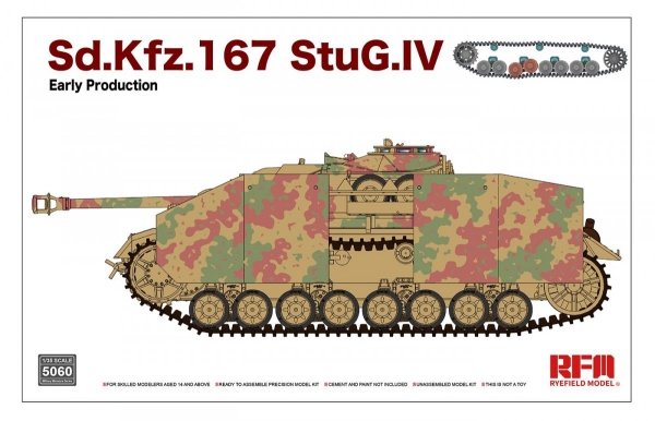 RFM-5060 Sd.Kfz.167 StuG.IV Early Production 1/35