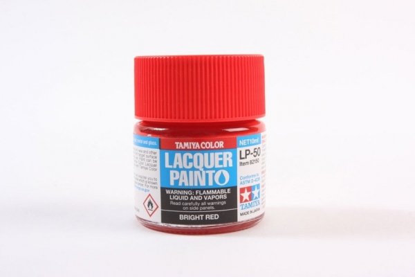 Tamiya 82150 LP-50 Brigt Red 10 ml