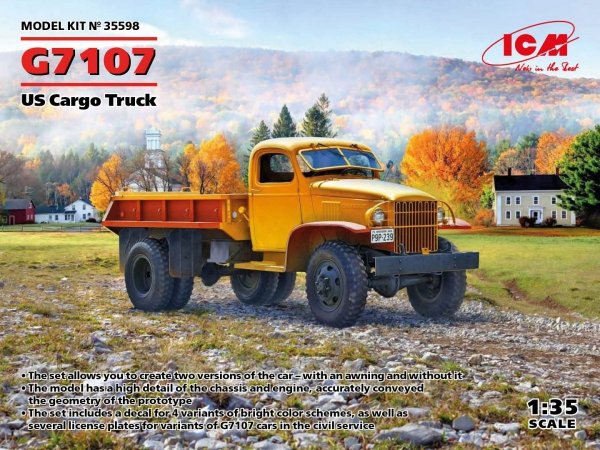 ICM 35598 G7107, US Cargo Truck 1/35