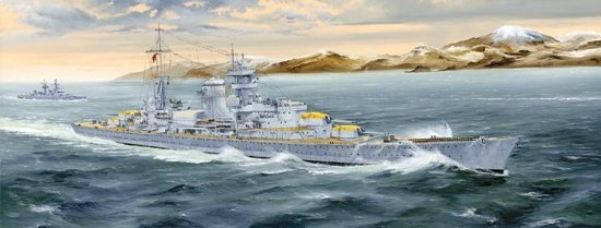 Trumpeter 05346 German heavy cruiser Blucher