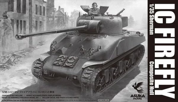Asuka 35-044 1/35 Sherman IC Firefly Composite Hull
