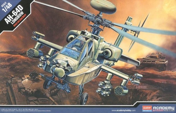 Academy 12268 AH-64D Longbow - 1/48