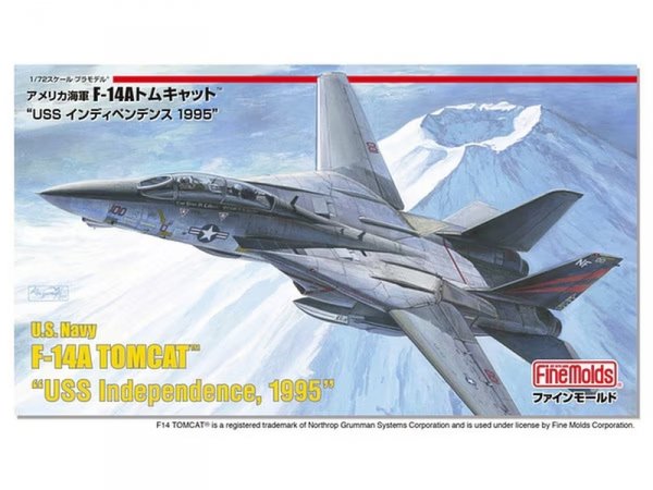 Fine Molds FP32 US Navy F-14A Fighter Aircraft (Tomcat) 1/72