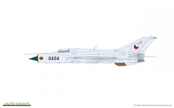 Eduard 7455 MIG-21PF Weekend edition