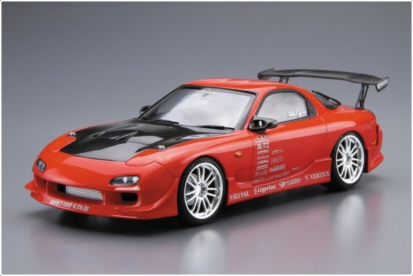Aoshima 05839 1/24 TC#9 Vertex Fd3S Rx7 '99 Mazda