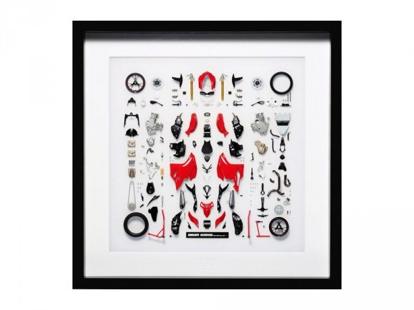 Tamiya 21237 1/12 Ducati 1199 Pangiale S Parts Panel (Red Version)