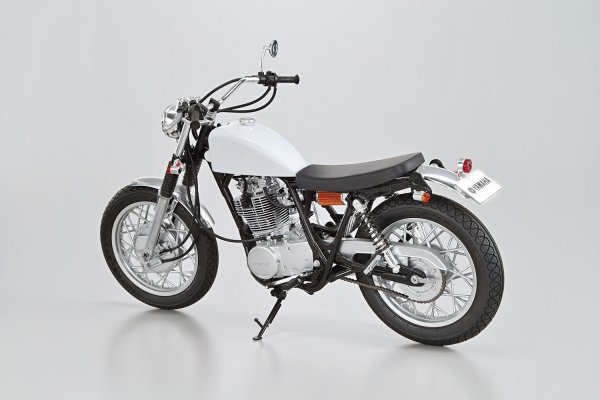 Aoshima 06566 1/12 Yamaha1JR SR400s Limited Edition '95 With Custom Parts