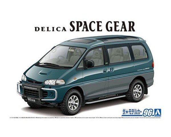 Aoshima 06140 1/24 MC#96 Mitsubishi PE8W Delica Space Gear '96