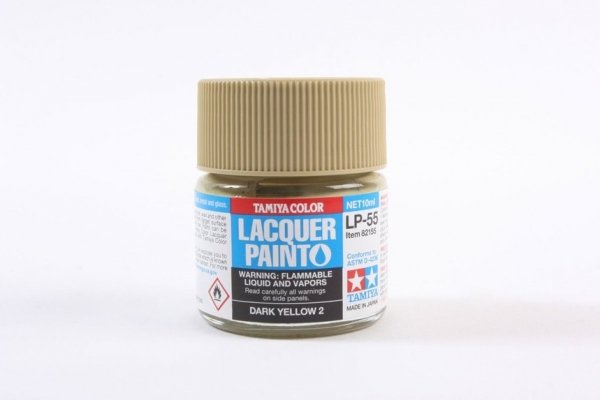 Tamiya 82155 LP-55 Dark Yellow 2 10 ml
