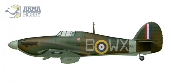 Arma Hobby 70042 Hurricane Mk II/C  Expert set 1/72