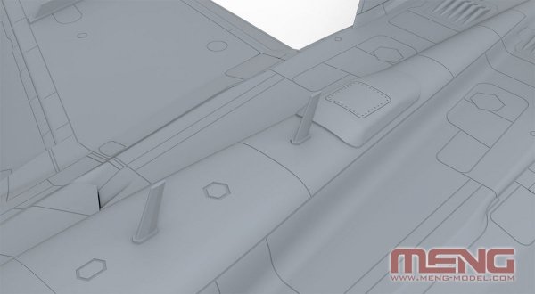 Meng LS-014 Boeing EA-18G Growler Electronic Attack Aircraft