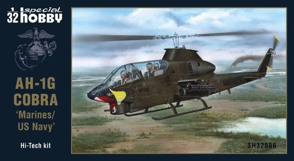 Special Hobby 32086 AH-1G Cobra 'Marines/ US Navy Hi-Tech Kit 1/32