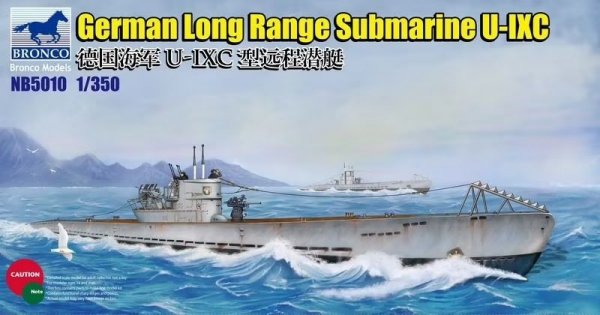 Bronco NB5010 Ger. Long Range Submarine Type U-IXC
