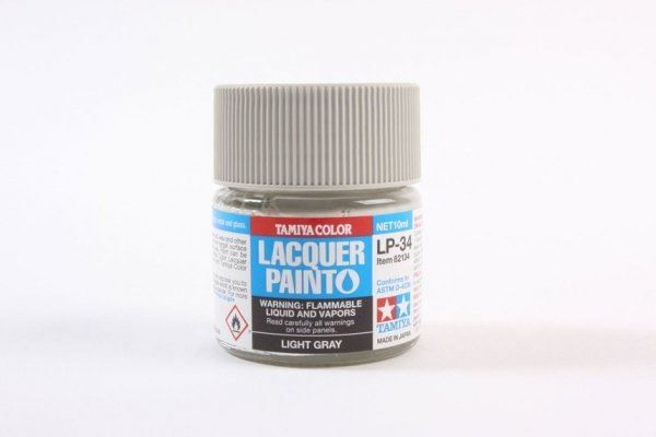 Tamiya 82134 LP-34 Light Gray 10 ml
