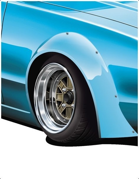 Aoshima 05389 1/24 TP#56 Mark III 14inch