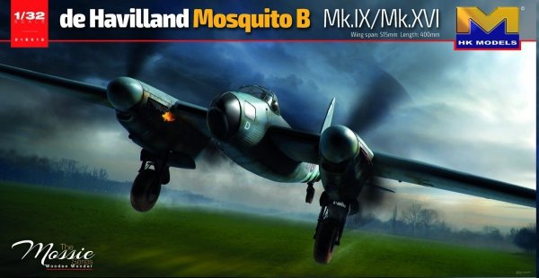 HK Models 01E016 1/32 de Havilland Mosquito B Mk.IX/Mk.XVI