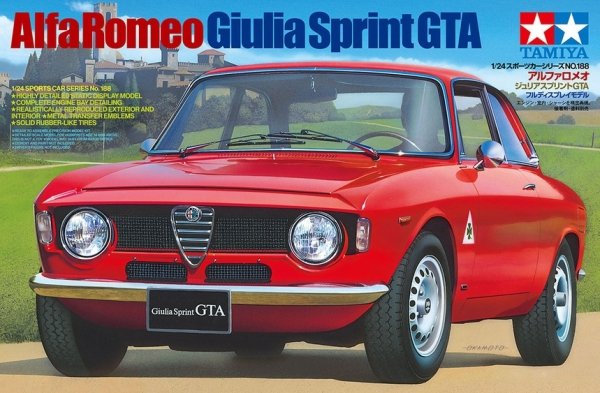 Tamiya 24188 1/24 Alfa Romeo Giulia Sprint GTA