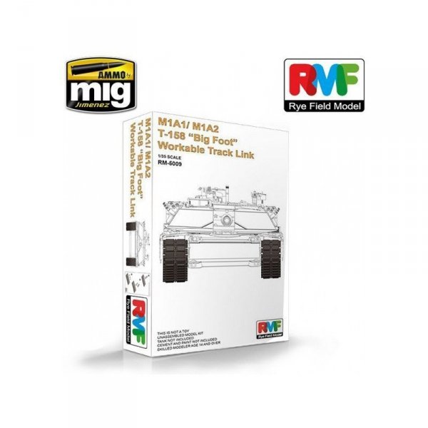 RFM-5009 M1A1 / M1A2 T-158 &quot;Big Foot&quot; Tracks