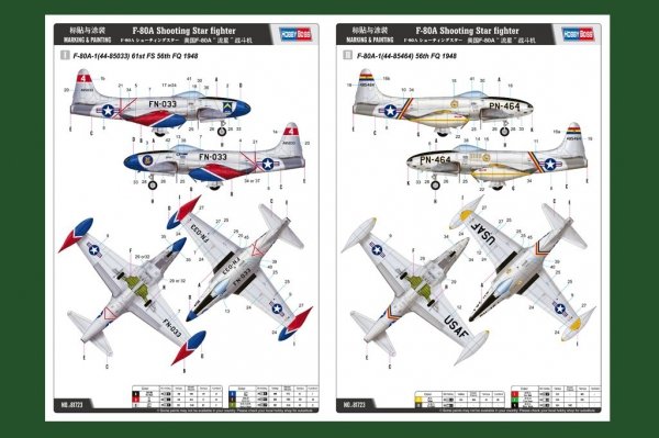 Hobby Boss 81723 1/48 F-80A Shooting Star Fighter