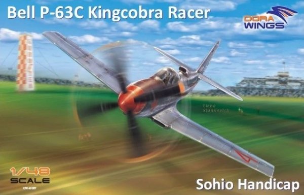 Dora Wings 48007 P-63A Kingcobra Racer (Sohio handicap)