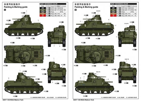 I LOVE KIT 63517 M3A3 Medium Tank 1/35
