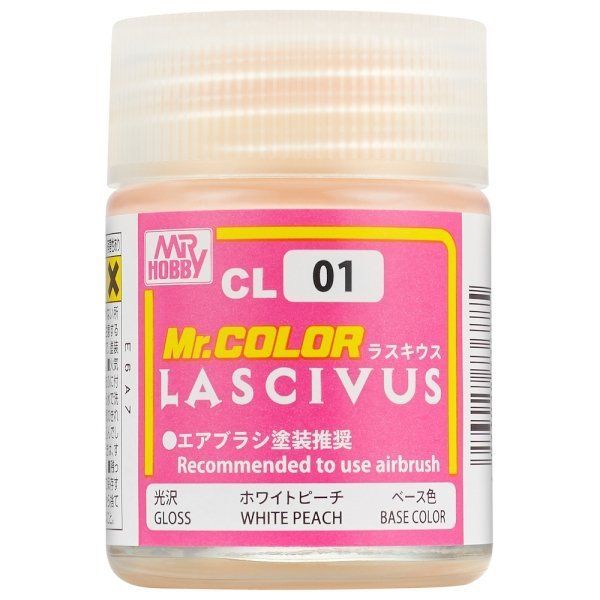 Mr.Color Lascivus CL01 18ml  White Peach